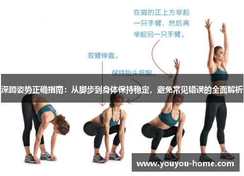 深蹲姿势正确指南：从脚步到身体保持稳定，避免常见错误的全面解析
